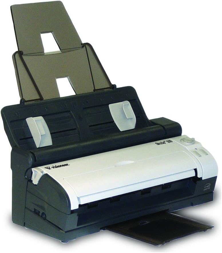 Visioneer Strobe 500 Mobile Duplex Color Document Scanner with Docking Station