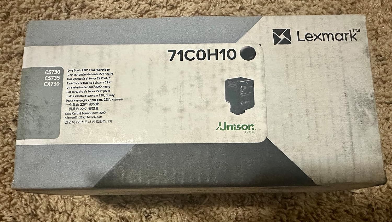 Lexmark Lxk CS730, CS735, CX730 Blk 22K CRTG