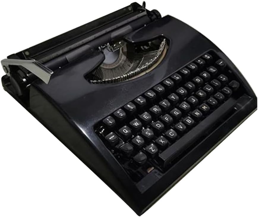 ZHZHZ Typewriter Mechanical Portable Typewriter for Writing Letters and Crafting Retro Inspired Manual English Design