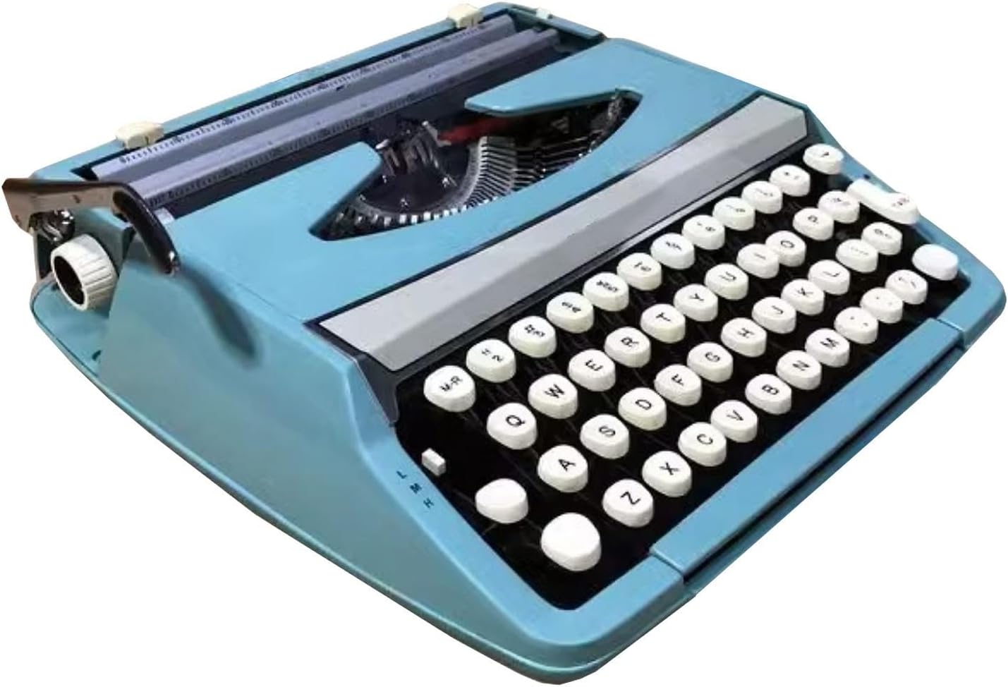 Vintage Manual Typewriter - Portable, Deeply Restored, Classic Design for Creative Writing, Letters, and Collectible Gifts