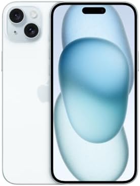 Apple iPhone 15 Plus, 128GB, Blue - Unlocked (Renewed Premium)