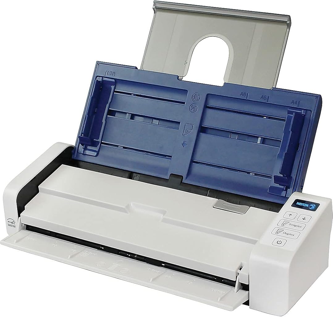 Xerox Duplex Portable Document Scanner Blue & White - XDS-P