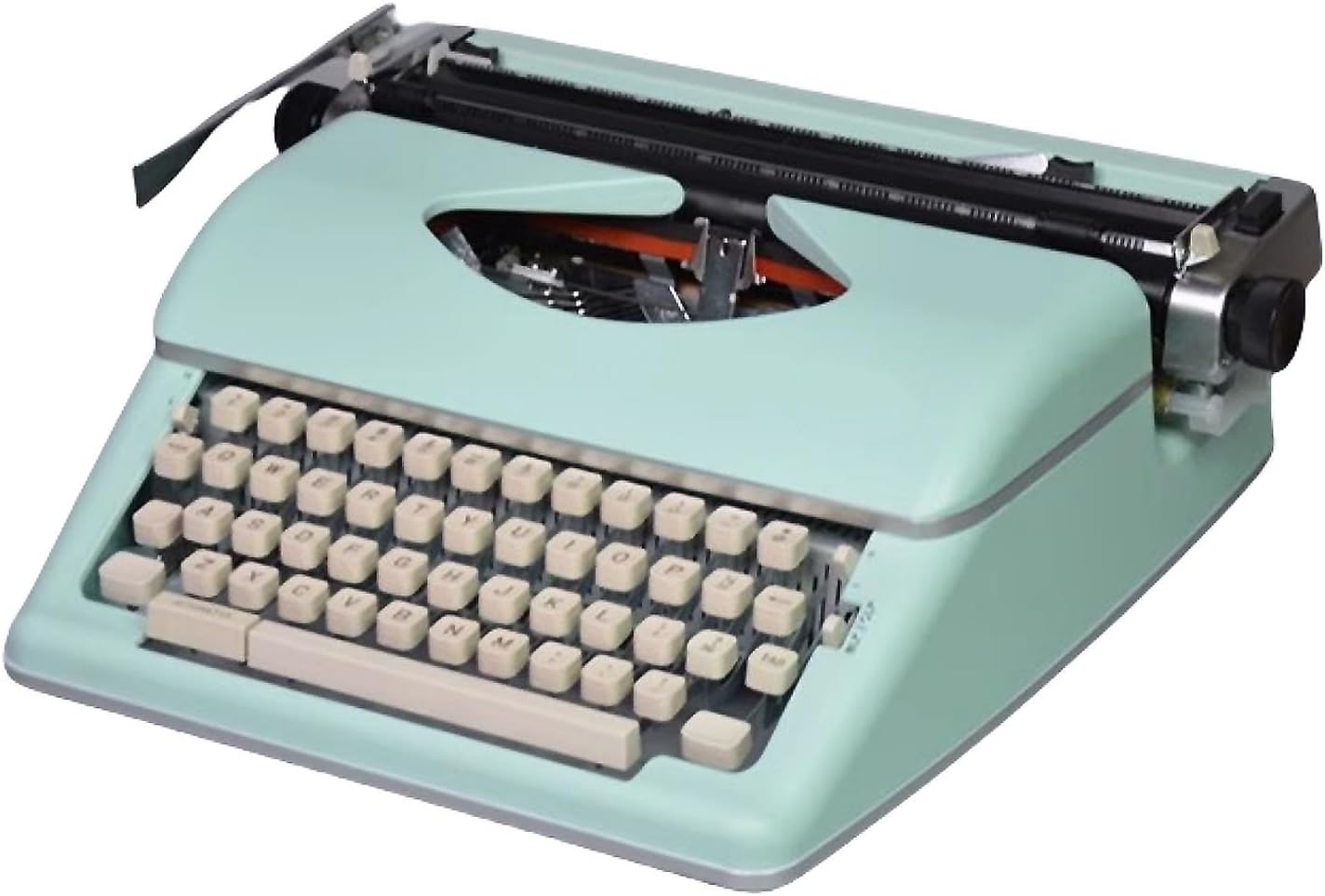 Traditional Mechanical Typewriter - Portable Retro Design with Flexible Keys for Clear Typing - Ideal for Office Use and Easy to Carry