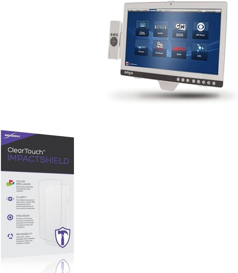 BoxWave Screen Protector Compatible with Micromax Health ONYX-BE182 - ClearTouch ImpactShield (2-Pack), Impenetrable Screen Protector Flexible Film