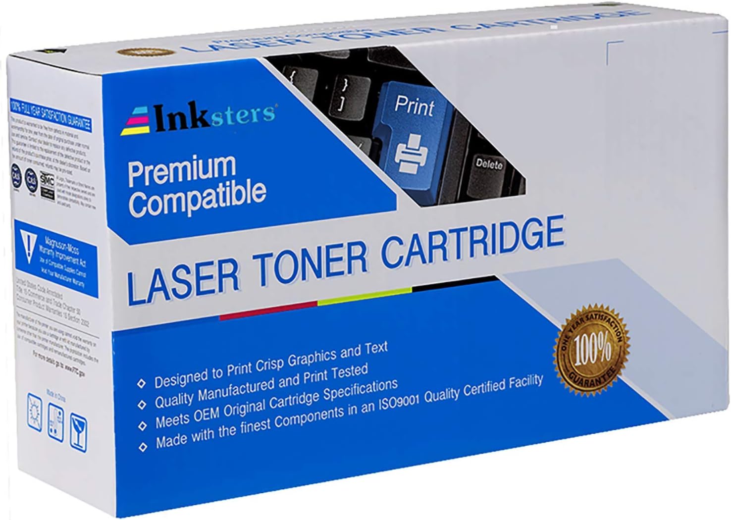 Inksters Compatible Toner Cartridge Replacement for Lexmark 52D1X00 Extra High Yield Black