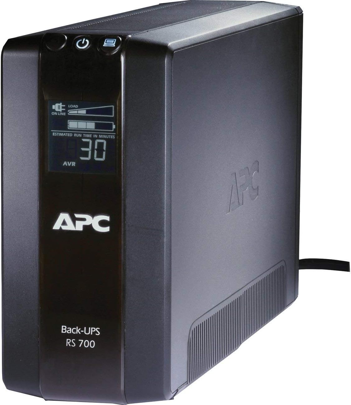 APC Back-UPS Pro, 700VA/420W, Tower, 120V, 6X NEMA 5-15R outlets, AVR, LCD, User Replaceable Battery