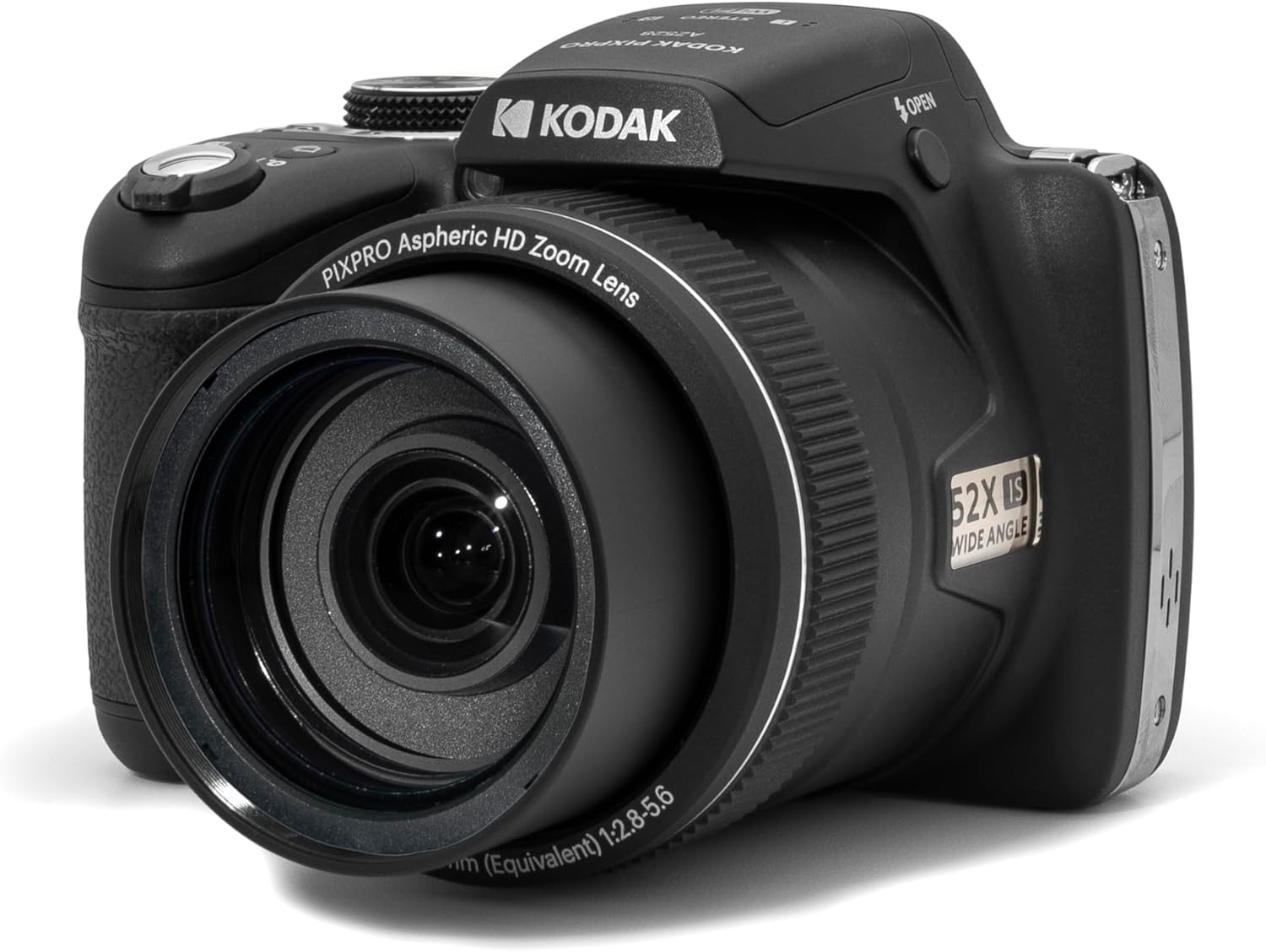 Kodak PIXPRO Astro Zoom AZ528-BK 16 MP Digital Camera with 52x Optical Zoom 24mm Wide Angle Lens 6 fps Burst Shooting 1080P Full HD Video Wi-Fi Connectivity and a 3