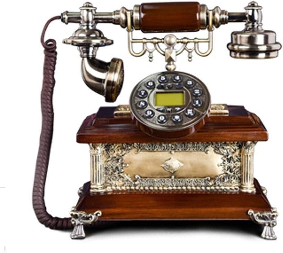 Antique Fixed Telephone High-end Luxury Home Retro Wired Landline Telephone for Home Hotel