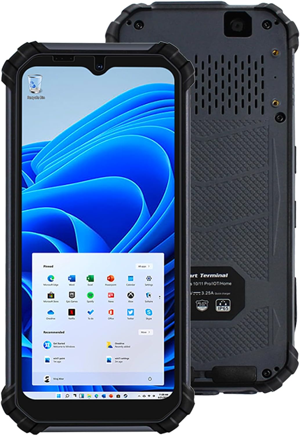 Breloom SH6 Handheld Terminal w/ 2D Barcode Scanner, Windows 11 Pro, Intel N100, 16GB+512GB, 6.5