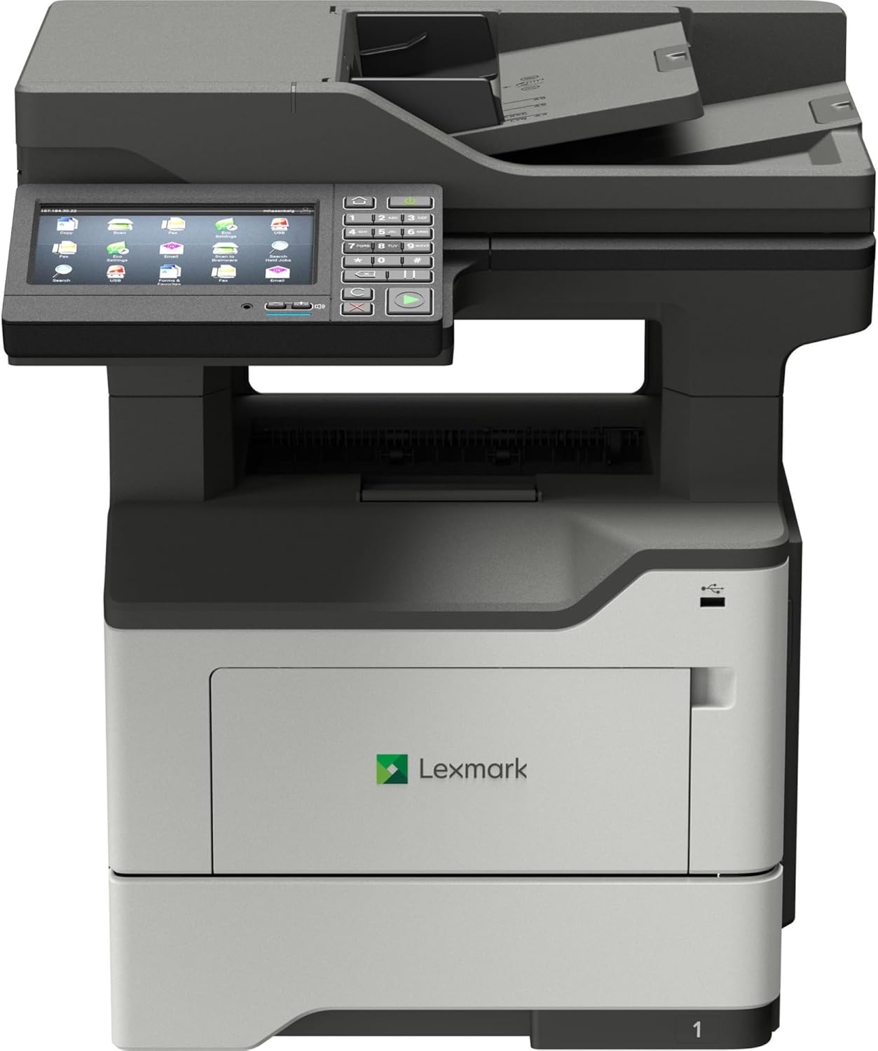 Lexmark MX620 MX622ade Laser Multifunction Printer - Monochrome - TAA Compliant