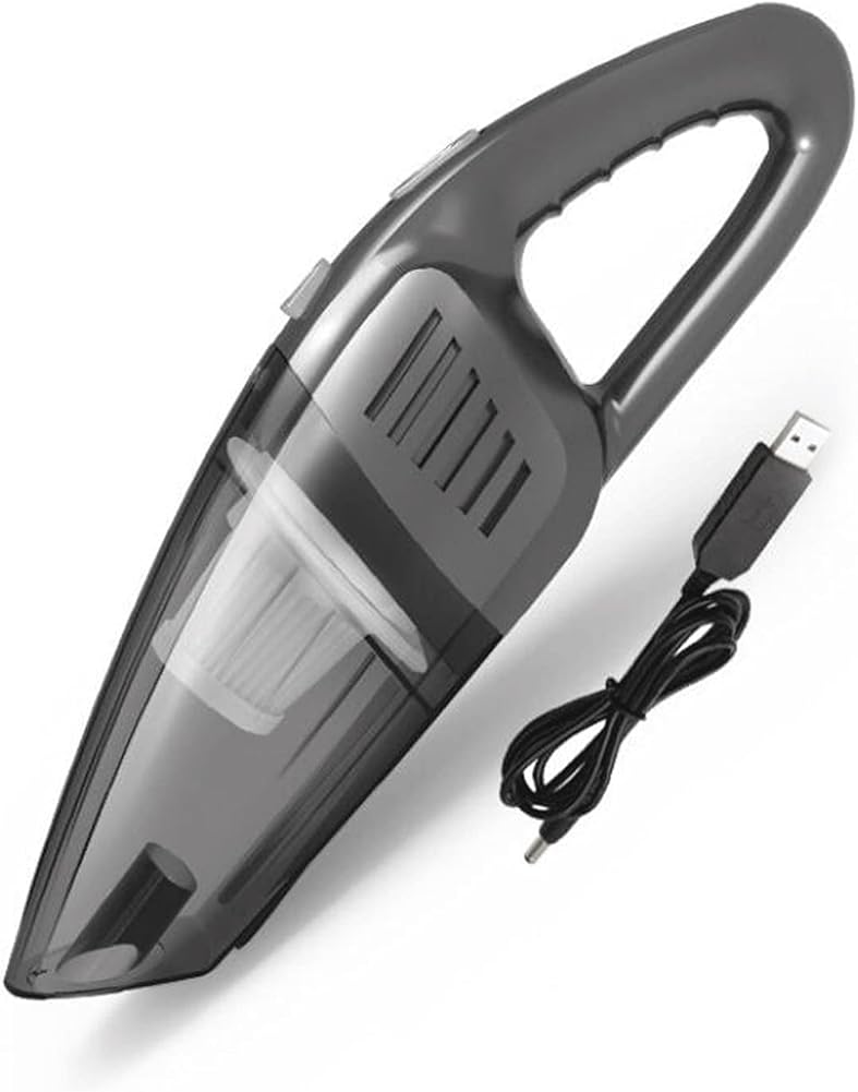 PacuM Hand held Vacuum Vacuum Cleaner Cleaning Instruments Home Car Dual Use Accessories (Color : Black)