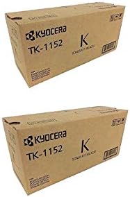TK1152 Genuine Kyocera Toner Cartridge 2 Pack, 1T02RVOUSO, 3000 Page-Yield Per Ctg, Black