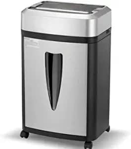 aiqiua Shredder 20L dust-Level 2x2mm Five-Level Confidential Shredded Document Staples/CD/Credit Card/Commercial Office Equipment，Mute Shredded Paper, Suitable for Office use