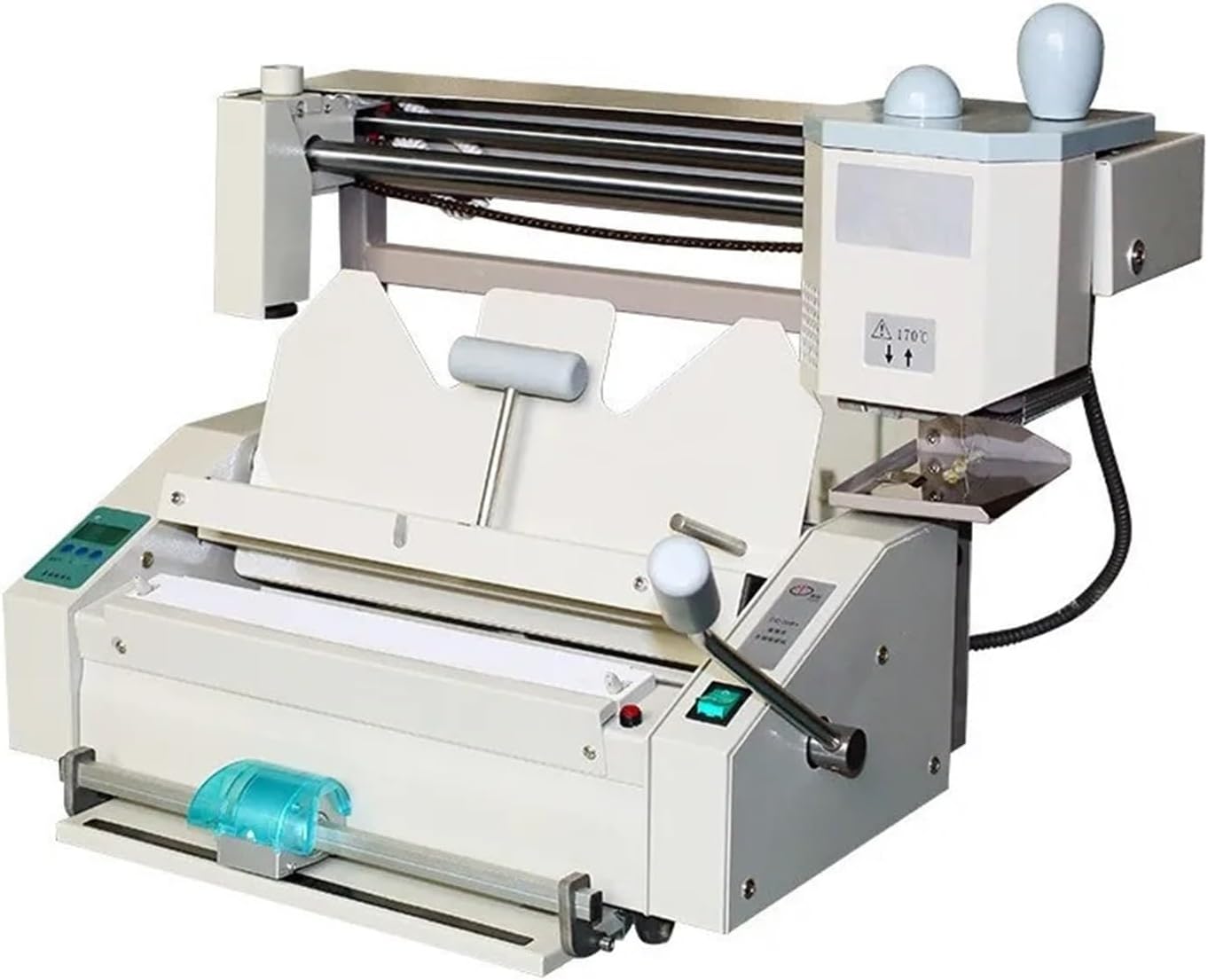 HYUIO Binding Machine,Book Binding Machine, Desktop Hot Melt Glue Binding Machine Thermal Binding Machine for A3 A4 for Office and homeuse