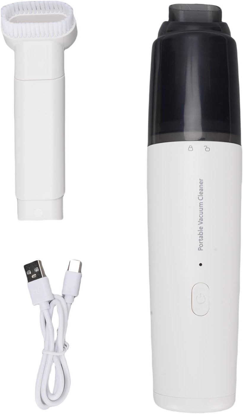 Cordless Handheld, Portable Mini Cordless Vacuum for Car and Home 1200mAh Rechargeable Handheld Vacuum with Strong 8000Pa Suction