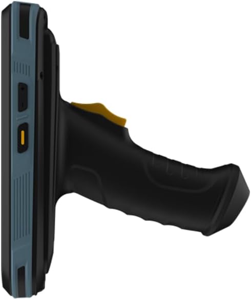 Android 12 Barcode Scanner with Pistol Grip Rugged Data Terminal PDA Handheld Mobile Computer with 1D/2D Reader Wi-Fi GPS Bluetooth 4G Cameras for Warehouse, Retail, Industrial
