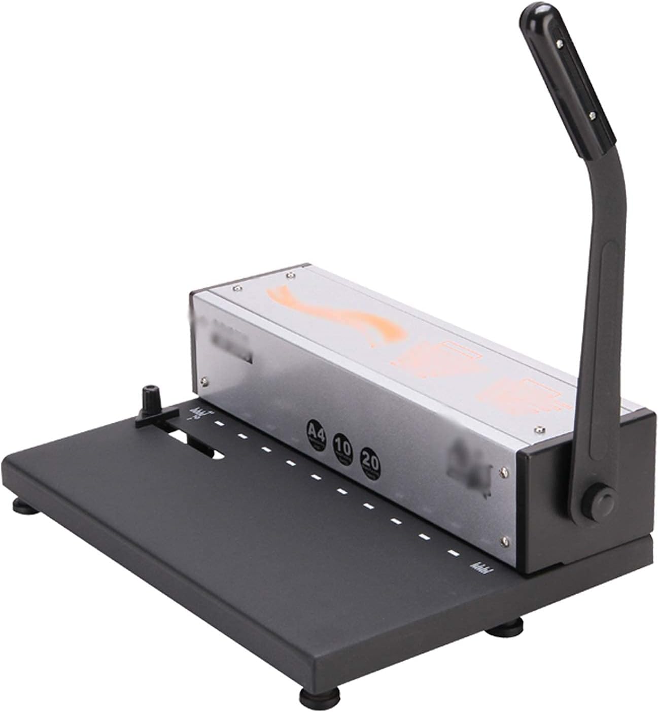 JKSVTF 10 Holes Manual Coil Binding Machine Book Binding Machine Punching Machine Office Desktop Tool