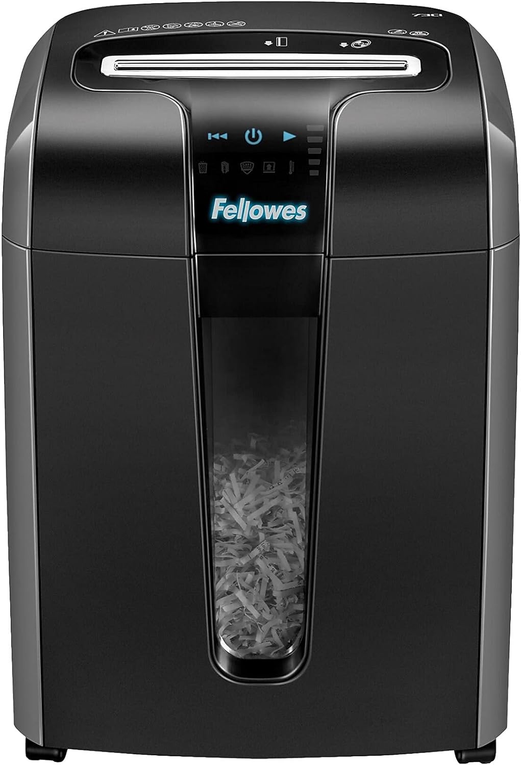 Fellowes Powershred 73Ci 100% Jam Proof 12-Sheet Cross-Cut Paper and Credit Card Shredder