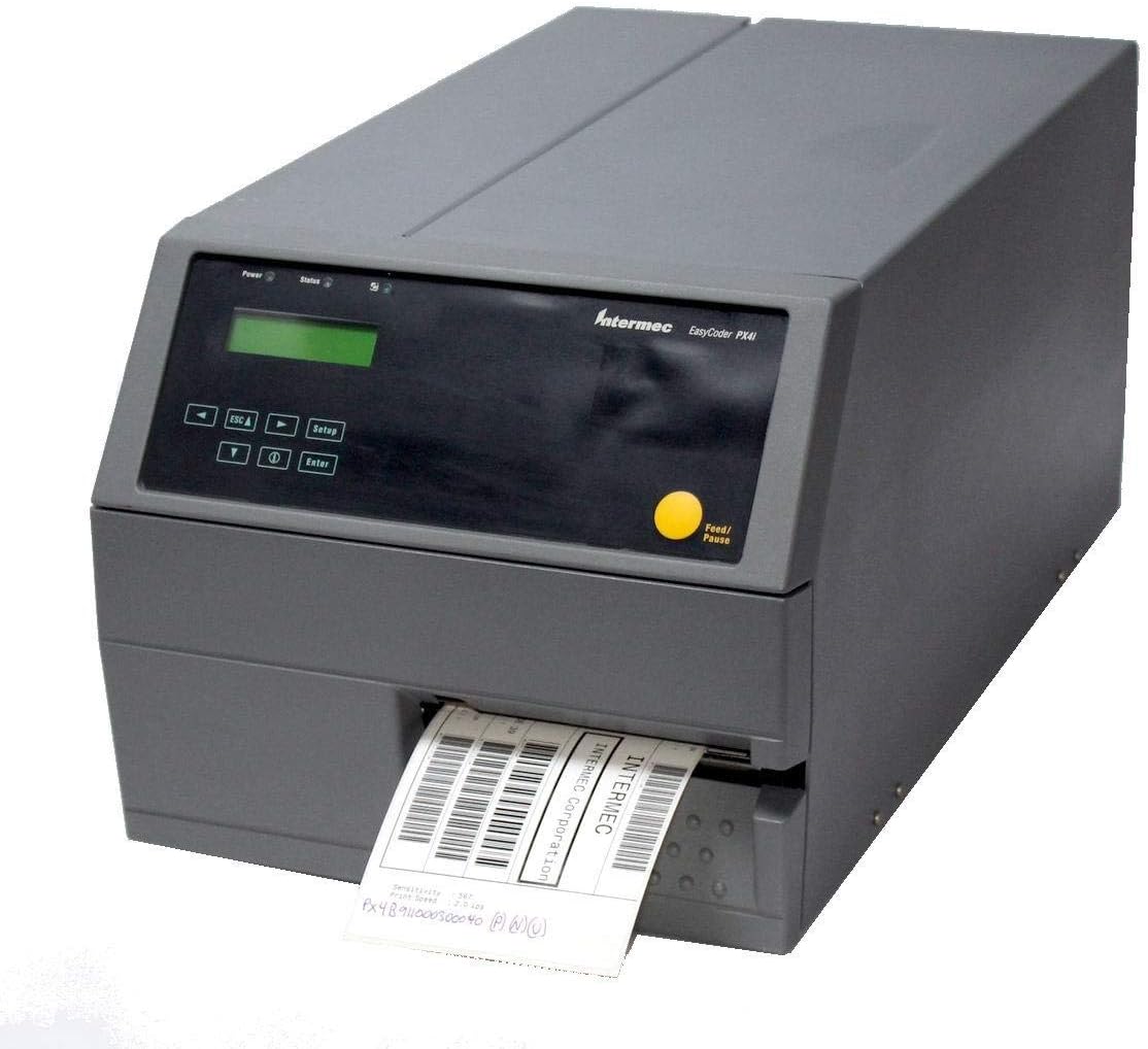 Intermec PX4I PX4B911000300040 Thermal Barcode Label Printer Parallel USB Network 400dpi
