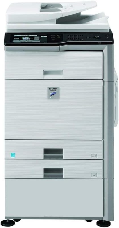 Sharp MX-M453N Tabloid-size Black and White Copier - 45ppm, Copy, Print, Scan, Network Color Scan, E-mail, Duplex, 2 Trays, Cabinet (Renewed)