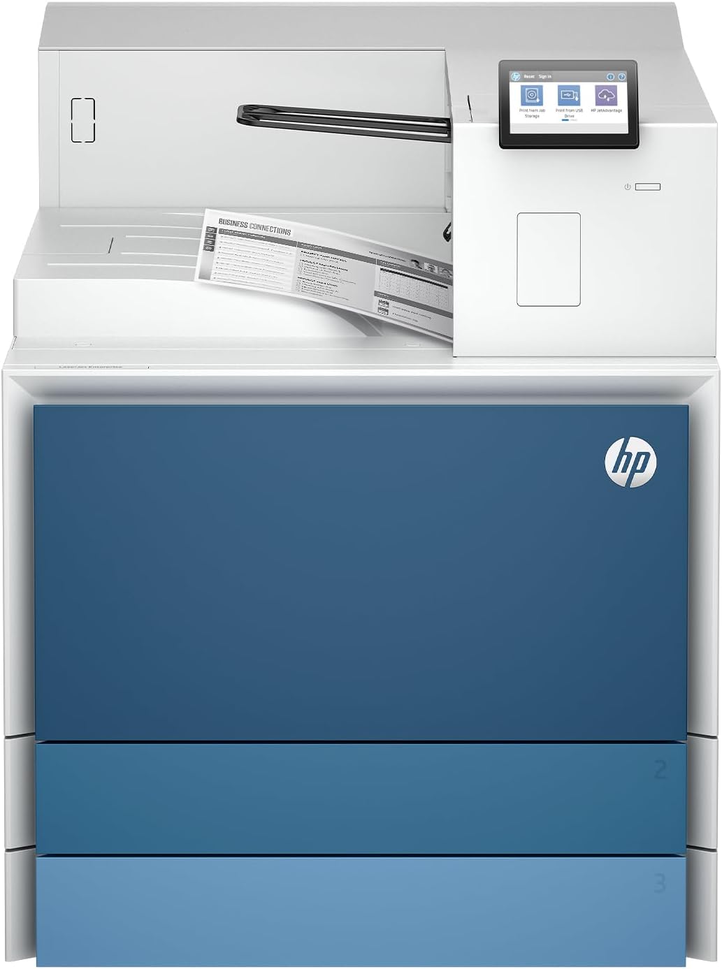 HP LaserJet Enterprise 8501dn Monochrome Printer, Scanner, Copier, Duplex, Best for Office, 9S187A