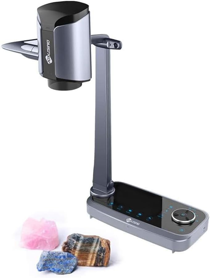 JOYUSING V1X-4K 4K Ultra HD 13.0MP Document Camera, 12x Optical Zoom & 10x Digital Zoom Visualiser