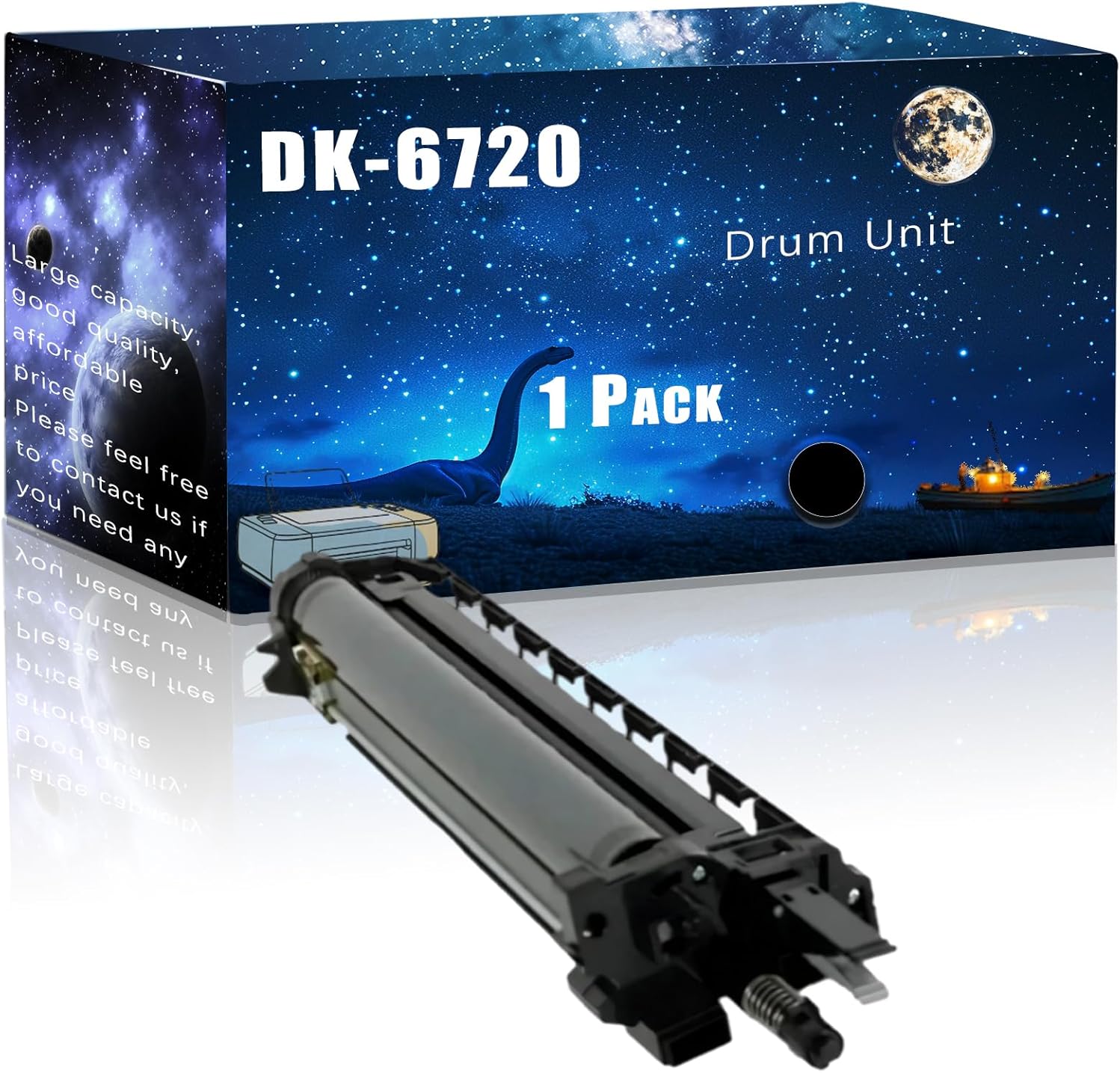 MUCQL DK-6720 Drum Unit Compatible for Kyocera TASKalfa 7002i 8002i Printers,with Chip Large Printing Demands (Black)