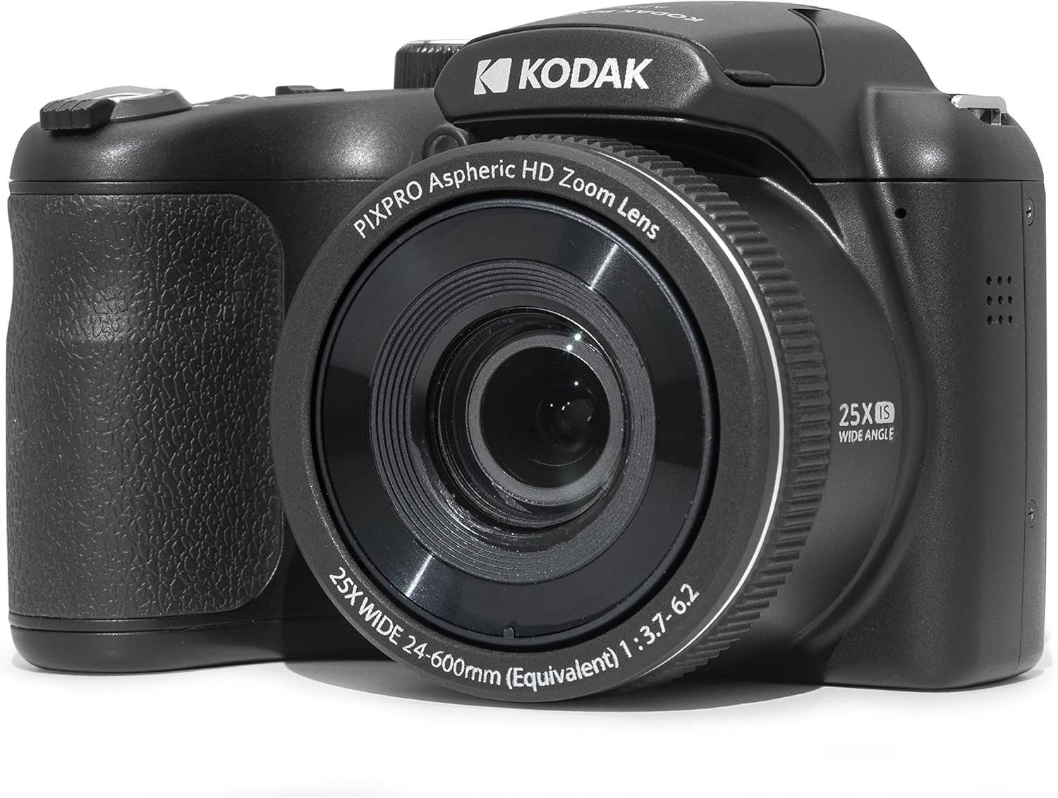 Kodak PIXPRO AZ255-BK 16MP Digital Camera 25X Optical Zoom 24mm Wide Angle Lens Optical Image Stabilization 1080P Full HD Video 3