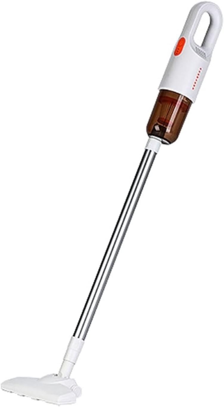 Hard Floor Vacuum Wired Wireless Handheld Multifunctional Robot Vacuum Cleaner Car Home 8000Pa Electric Mop Cleaning Strong Suction Wet Dry (Color : White)