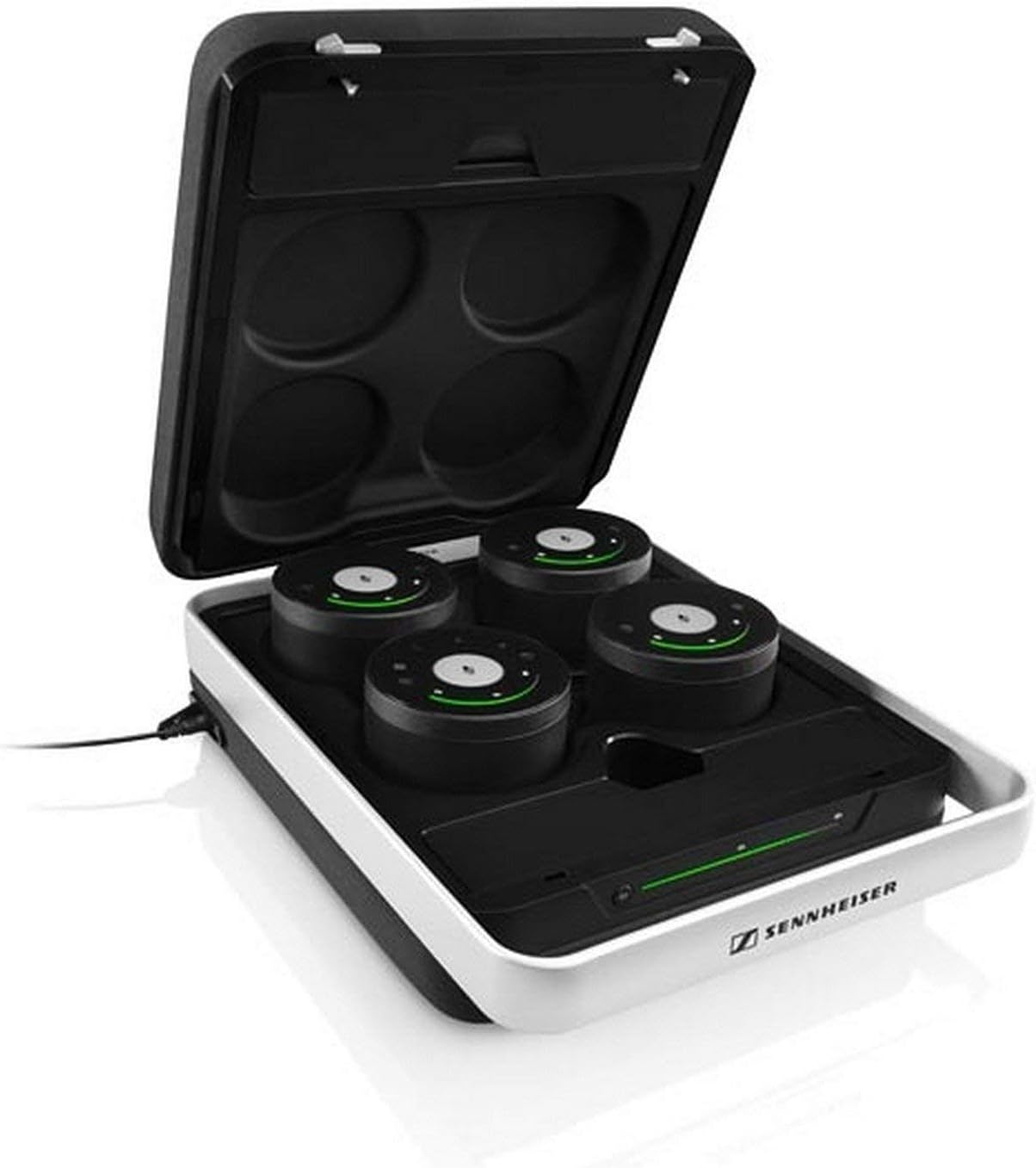 Sennheiser TC-W Set Case US | 24 Participants Bluetooth 4.2 USB 3.5mm Jack Connection Wireless Audio Conference Set (Renewed)