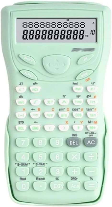 Portable Science Calculator 12-bit Widescreen Multifunction Test Tool Student Function