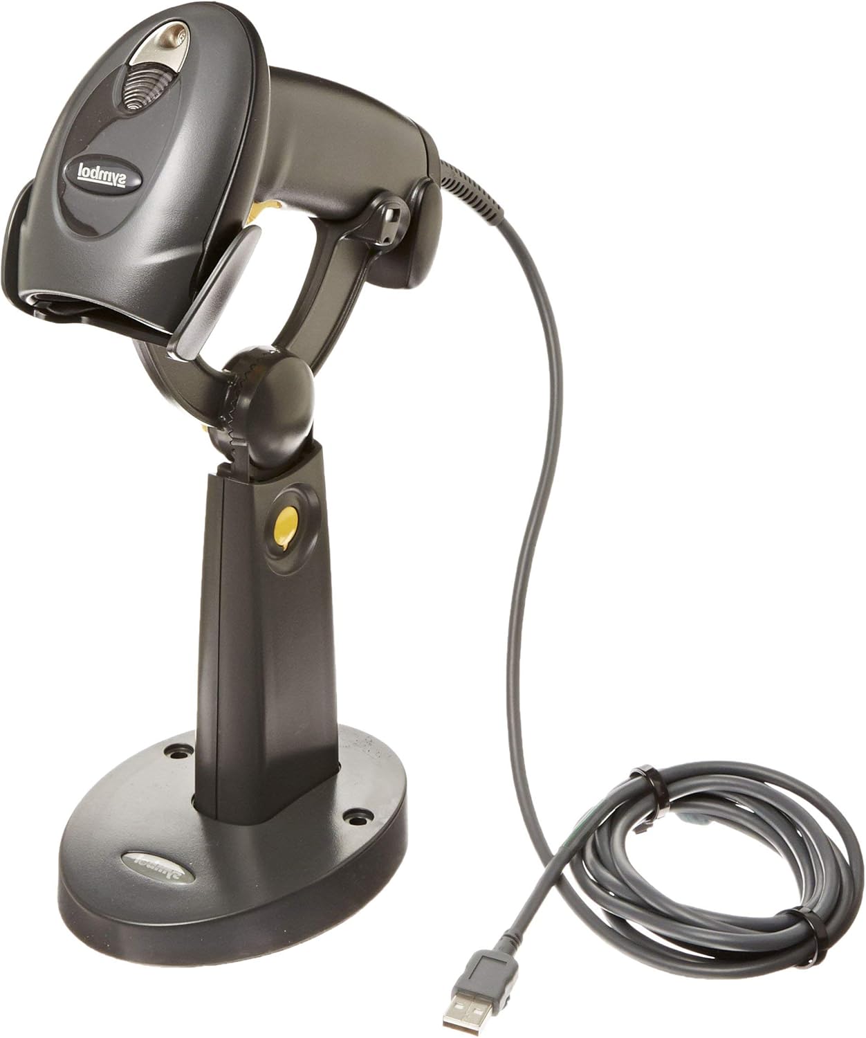 Motorola LS4208-SBZU0100SR Handheld Barcode Reader, USB, Black (Renewed)