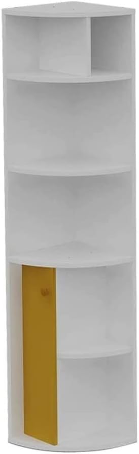 Tograt Bookshelf Bookshelves Bookcase Book Case Narrow Bookshelf with Cabinet MDF Picture Book Shelf Multifunction Floor Corner Shelf Simple Desk Storage Bookcase Book Shelf Book Shelves