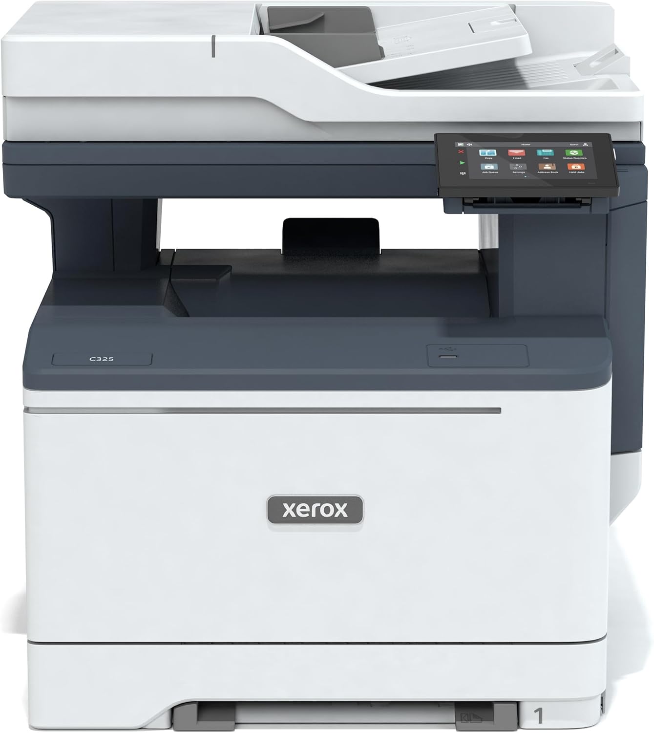Xerox C325dni Wireless Printer - A4 33ppm Color Laser All in One Multifunction Printer with Automatic 2-Sided Printing, Home, Office or Small Business Use - Copy/Print/Scan/Fax - Color Touchscreen