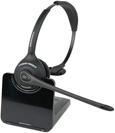 Plantronics CS510-XD Wireless Headset System Bundle with Headset Advisor Wipe (Renewed)