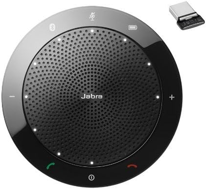 Jabra Speak 510 MS & Link 370 - Professional Unified Communicaton Speakerphone (Renewed)