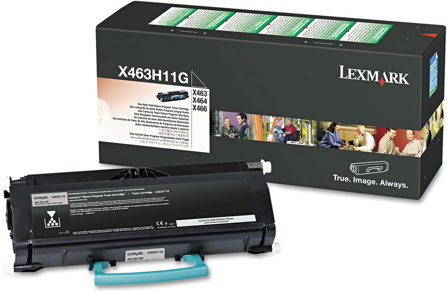 Lexmark X463H11G X463 X464 X466 Toner Cartridge (Black) in Retail Packaging
