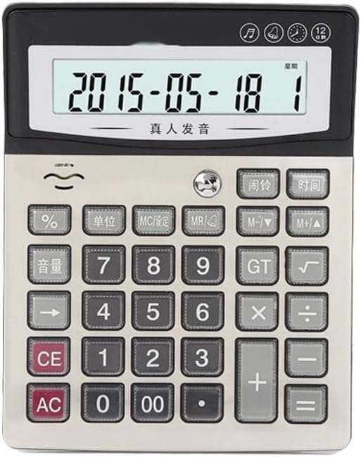 Calculator Business Large Voice Cash Verification Calculator Wholesale Finance Office Real Person Pronunciation Computer