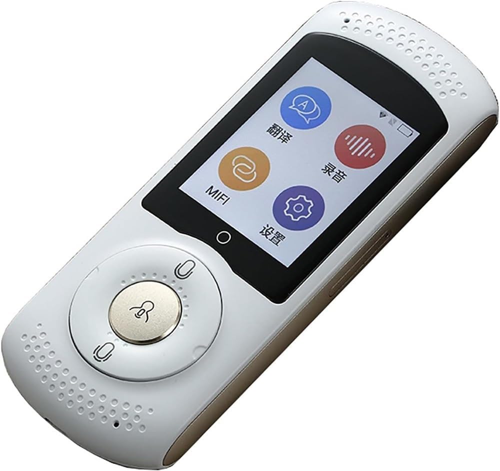 EliteBloom Language Translating Device, Lightweight Portable Scanning Translator, Languages P Translator, Portable Foreign Language Real Time Way Translations,