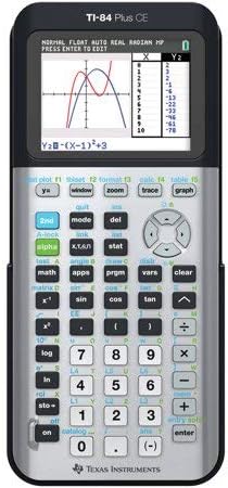 Texas Instruments TI-84 Plus CE Graphing Calculator, Space Grey
