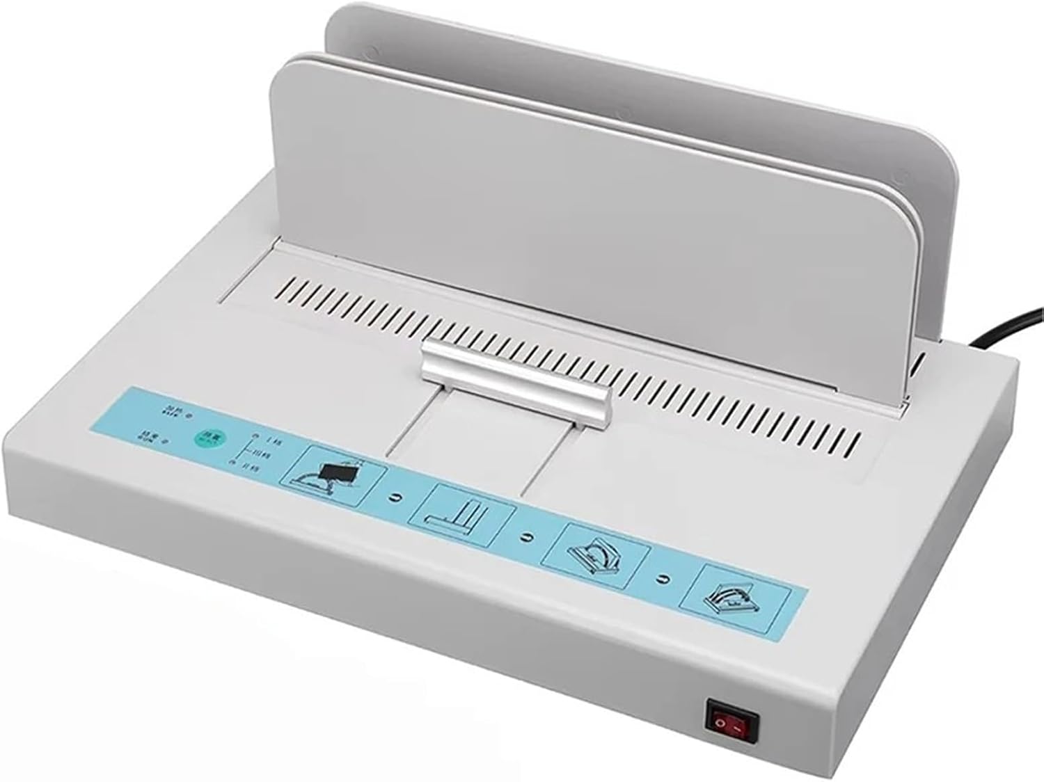 Binding Machine, Professional A4 Electric Hot Melt Binding Machine - Heavy-Duty Hardcover Glue Binder for School & Factory Use | Adjustable Tempe