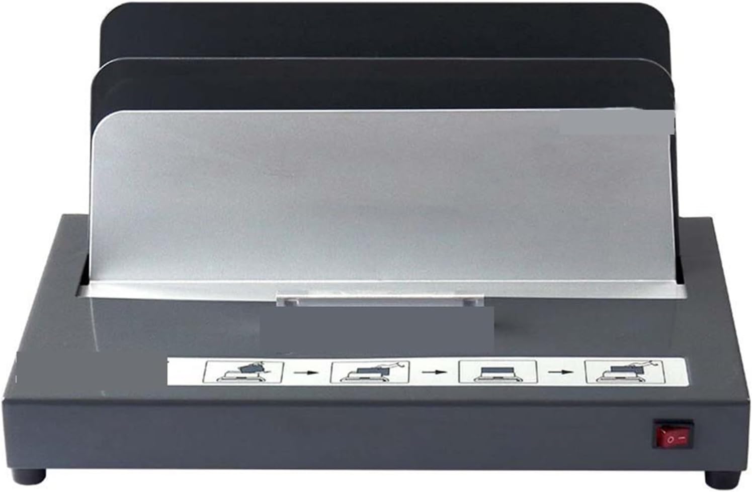 HYUIO Binding Machine,Book Binding Machine, Thermal Binding Machine TB-500E Electricity Binds 500 Sheets A4 3 Minutes Warm-up Office Binding Length A4 / 297mm for Office and homeuse