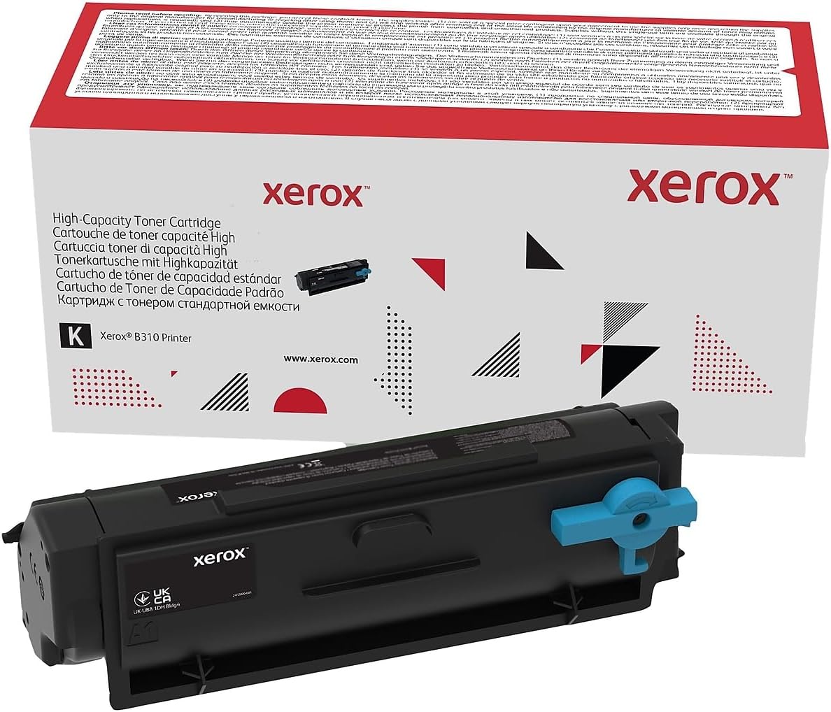 Xerox Genuine B310 Black High Capacity Toner Cartridge (8,000 Pages)- 006R04377