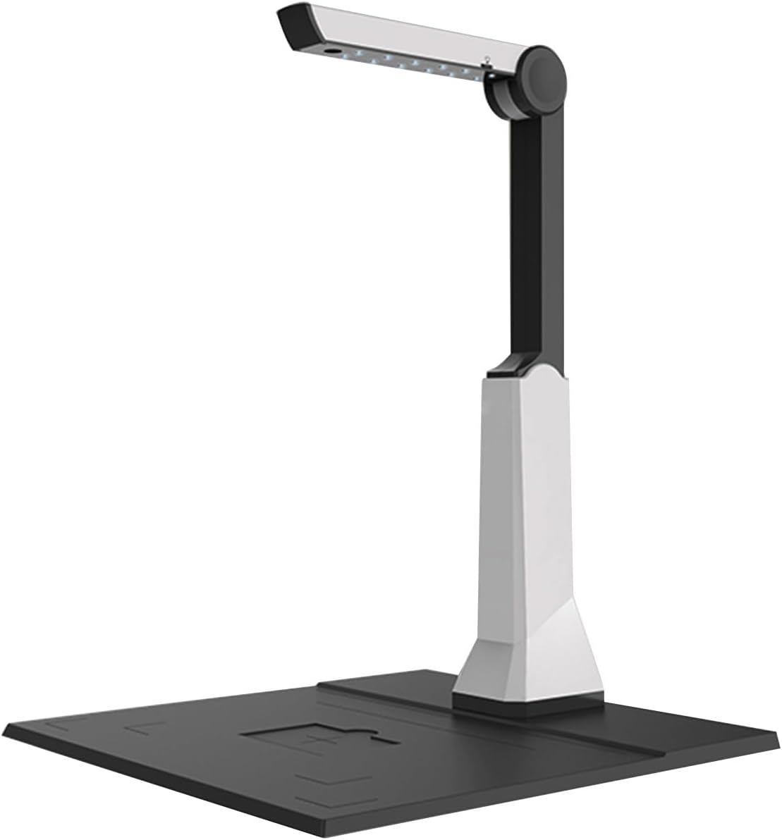 Portable Document Scanner Camera,5MP Book Document Camera with Deskewing,Capture Size A4,OCR Book Scanner for Remote Lessons Office and Education,Compatible with Windows