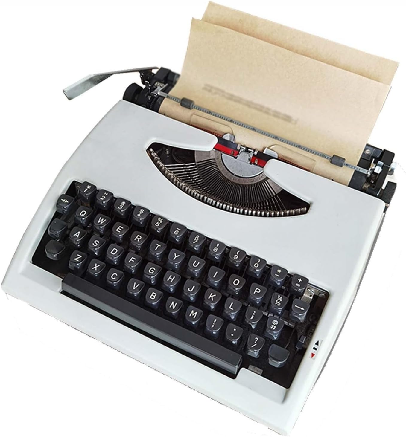 Creative Retro Typewriter,Mechanical English,Old Fashioned,Nostalgia Portable Retro Manual,Old-Fashioned Traditional Portable Manual