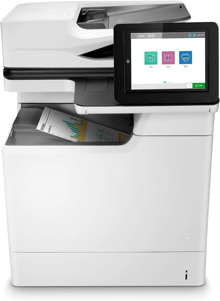 Color Enterprise MFP M681dh Duplex Printer (J8A10A)