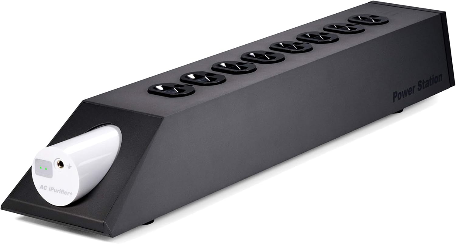 iFi Power Station Active Power Conditioner Mains Bar/Power Strip/Surge Protector - Home Audio Entertainment Upgrade