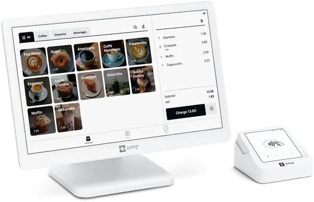SumUp POS Lite and Solo Card Reader Bundle – All-in-One Point of Sale System with 13