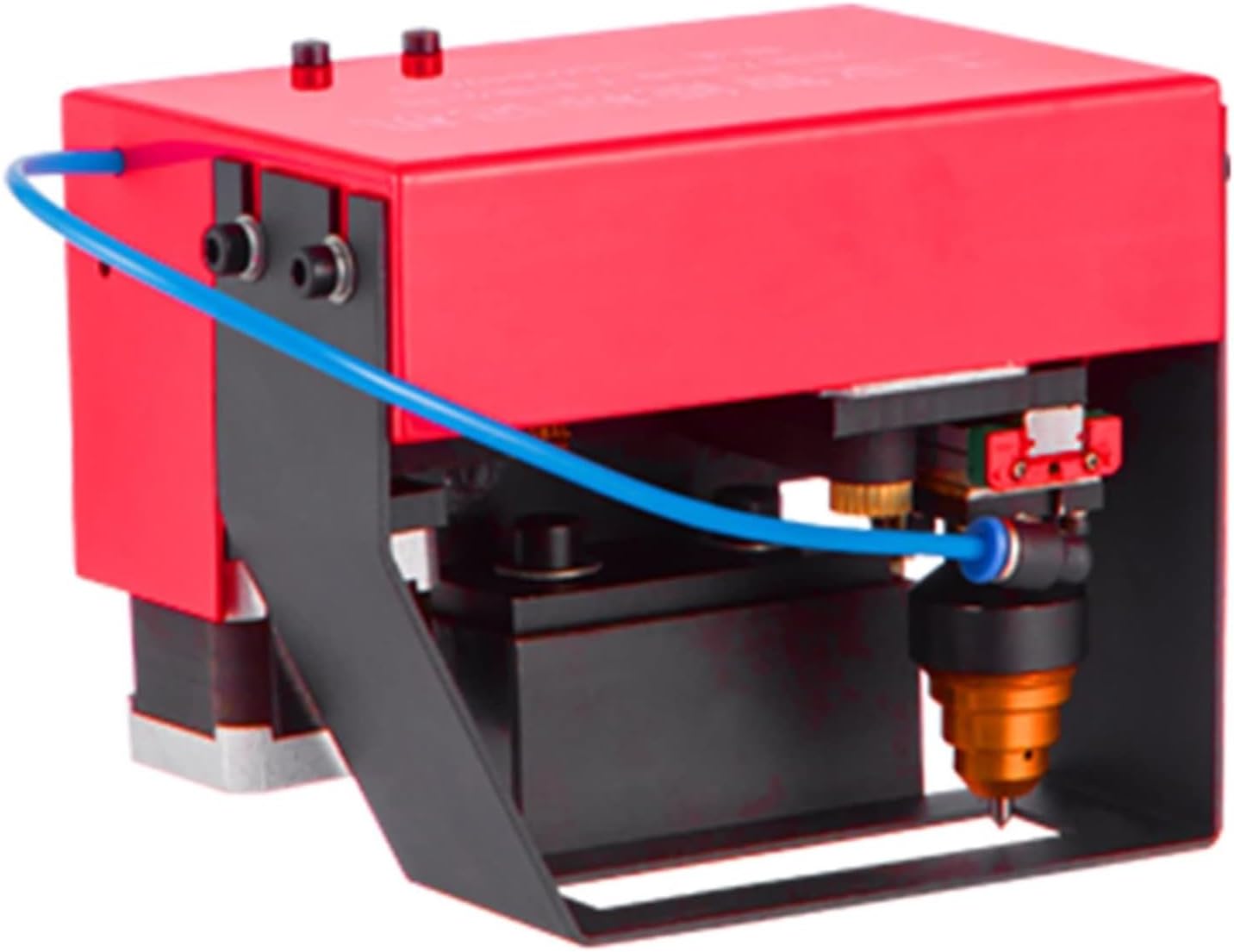 XRFCY Typewriter Machine,Pneumatic Portable Metal Stitch Typewriter,Cylinder Block Coding and Marking Machine,for Letters,Serial Numbers, Codes (Color : Type-F)