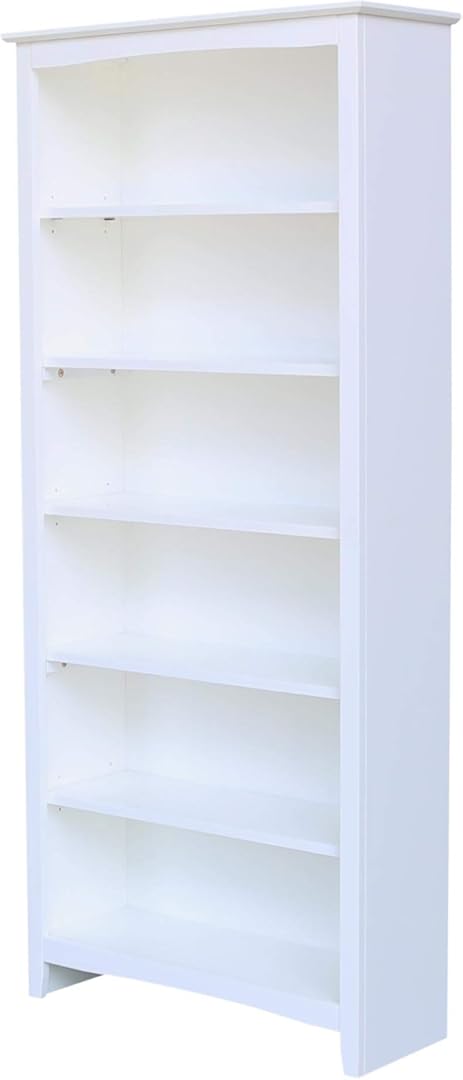 Shaker Solid Wood Bookcase, 72